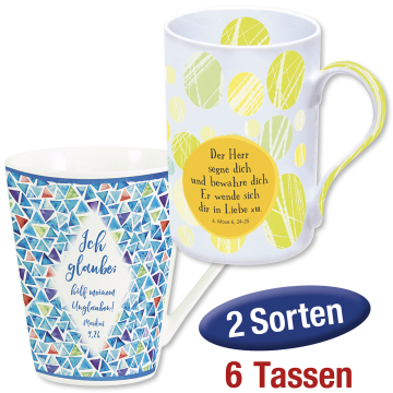 Spar-Paket: 6 Foto-Tassen