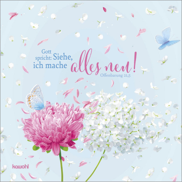 Servietten-Gott spricht: Siehe, ich mache alles neu! - JL 2026 Servietten-Gott spricht: Siehe, ich mache alles neu! - JL 2026