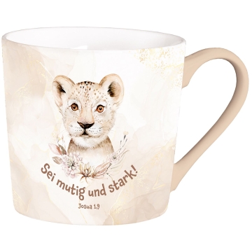 Tasse - Sei mutig und stark - Josua 1,9