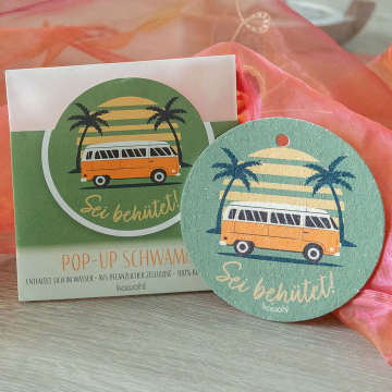 Pop-Up Schwamm - Sei behütet