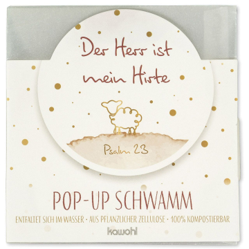 Pop-Up Schwamm - Der Herr ist mein Hirte