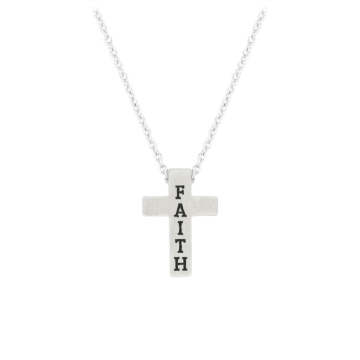 Halskette Kreuz "Faith"