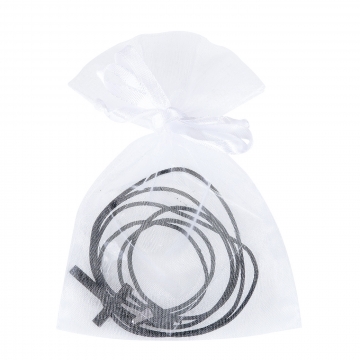 Anhänger "Kreuz" mit Vater unser und Lederband