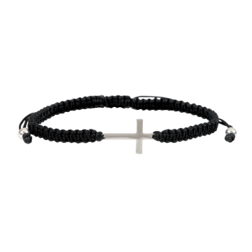 Armband "Kreuz" - geflochten