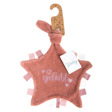 Baby-Schmusetuch "geliebt" altsosa