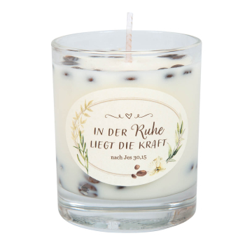 Duftkerzenglas - In der Ruhe liegt die Kraft