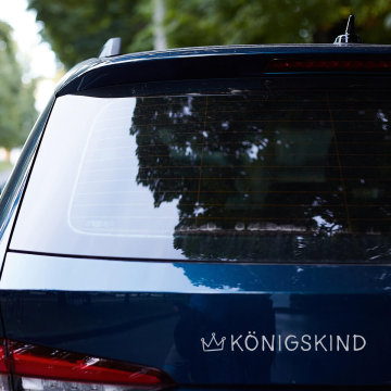 Preview: Plot-Schriftzug Königskind