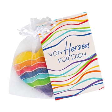 Kartenhalter "Herz" - Speckstein