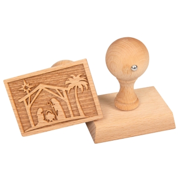 Keksstempel - Krippenmotiv