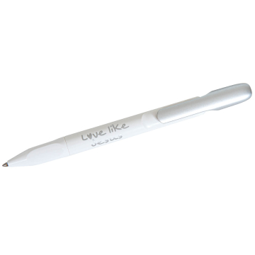 Kugelschreiber "Love like Jesus" - silber