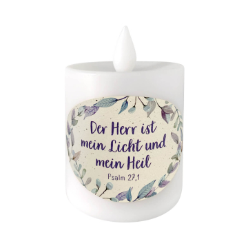 LED-Dauerkerzen mit Segensvers
