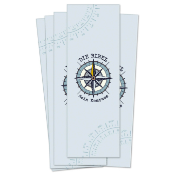 Lesezeichen - Die Bibel-Mein Kompass (10er-Set)