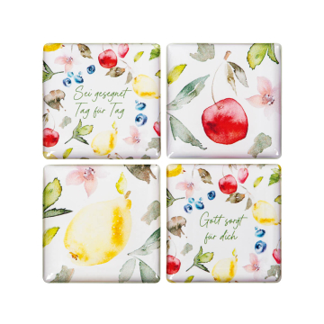 Magnet-Set auf Karte - Gott sorgt für dich