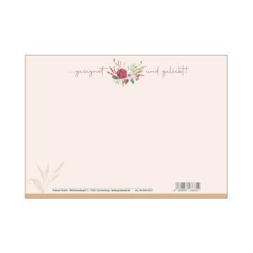 Postkarte - Du bist ein Gedanke Gottes