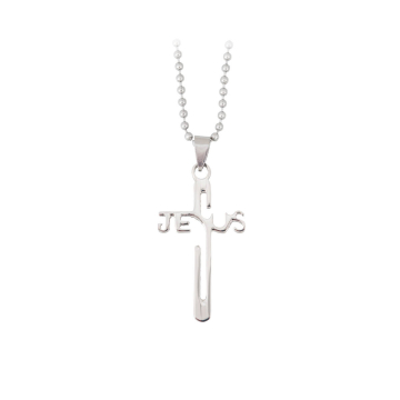 Kugelkette mit Anhänger "Jesus"