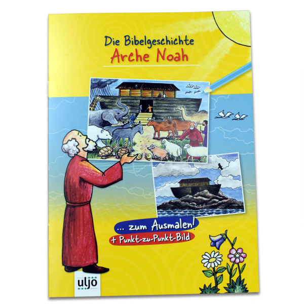 Mal- und Leseheft "Die Bibelgeschichte Arche Noah"