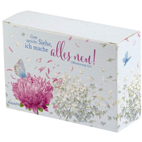 Notizzettelbox - Gott spricht: Siehe, ich mache alles neu!