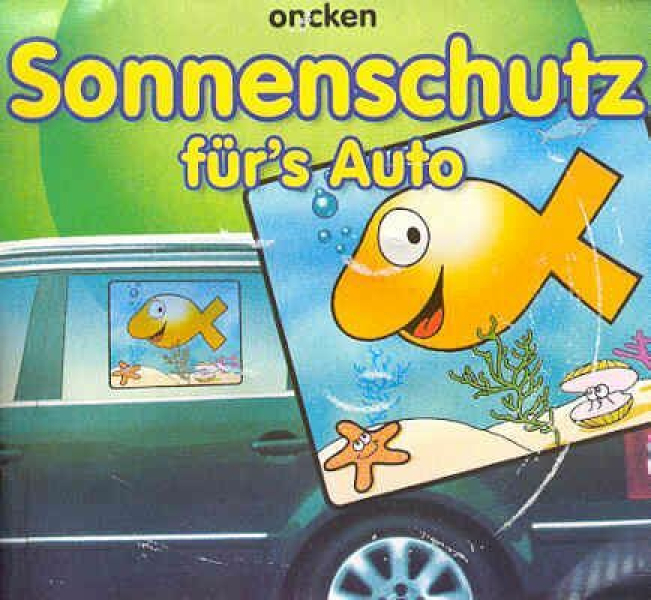 Werner Tiki Küstenmacher - Sonnenschutz fürs Auto-Tiki Fisch II