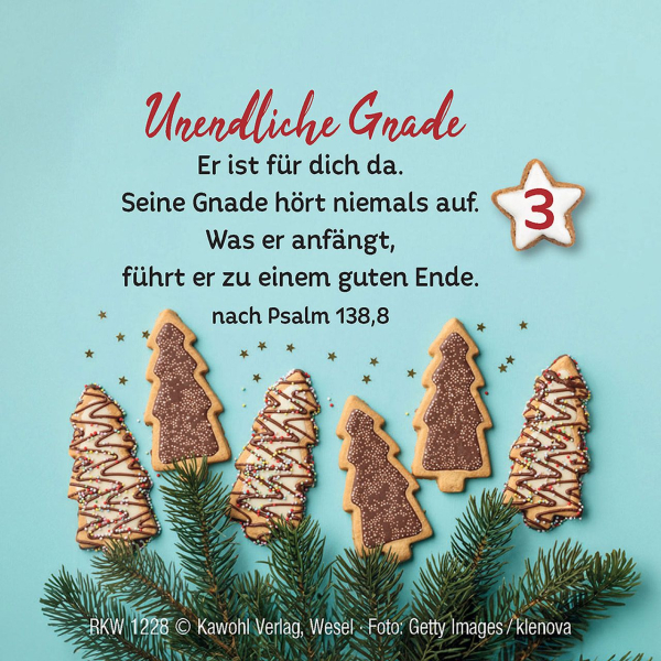 Adventskalender-Genussworte für den Advent