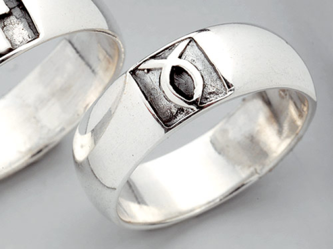 Ring "Fisch" - Sterlingsilber