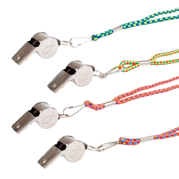 Metall-Trillerpfeife "Fisch"