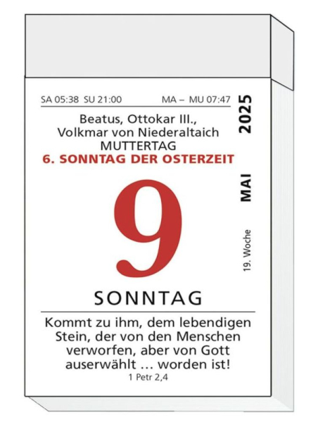 Mit Gottes Wort von Tag zu Tag 2026 (Abreißkalender) Mit Gottes Wort von Tag zu Tag 2026 (Abreißkalender)