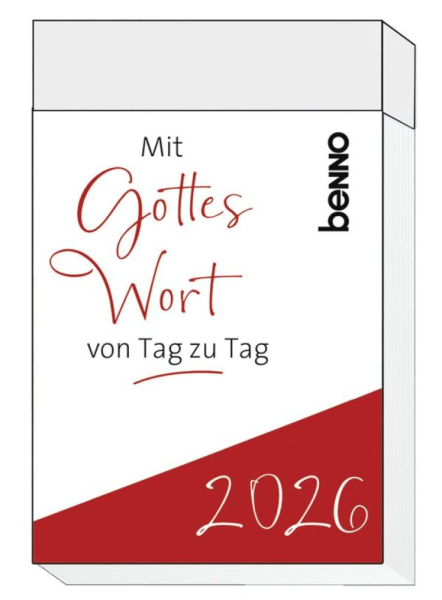 Mit Gottes Wort von Tag zu Tag 2026 (Abreißkalender) Mit Gottes Wort von Tag zu Tag 2026 (Abreißkalender)