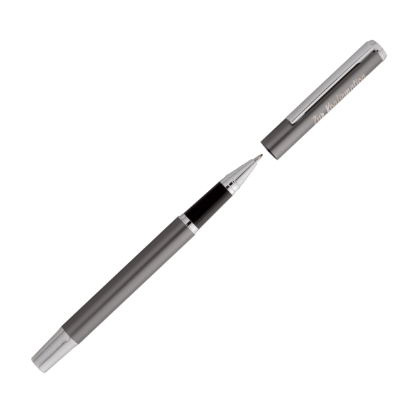 Schreibset aus recyceltem Aluminium "Zur Konfirmation - Gottes Segen"