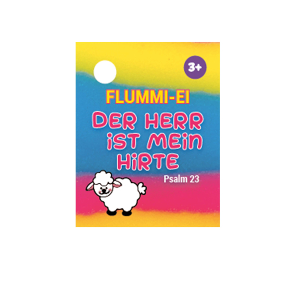Flummi "Ei" - Der Herr ist mein Hirte Psalm 23