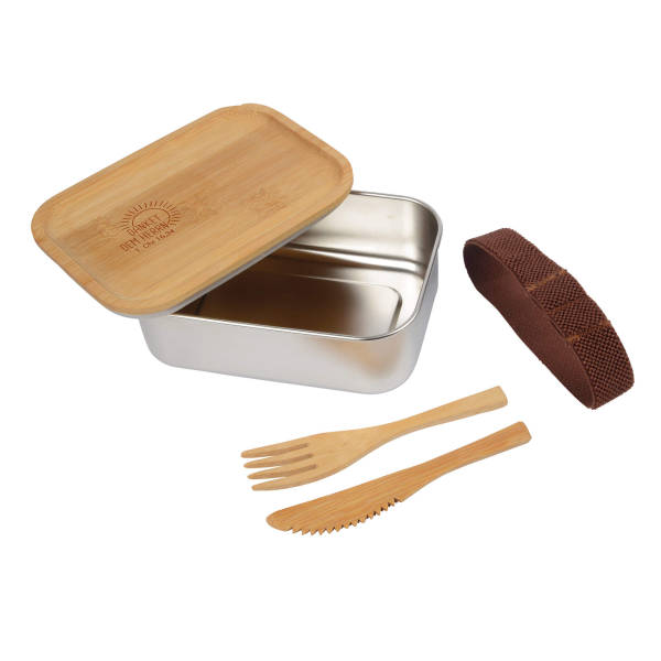 Edelstahl-Lunchbox "Danket dem Herrn"