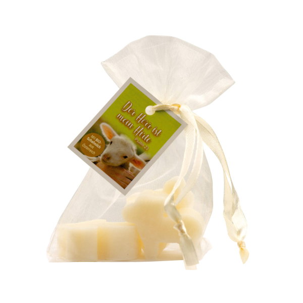 Schafmilchseife - Schäfchen "Der Herr ist mein Hirte"