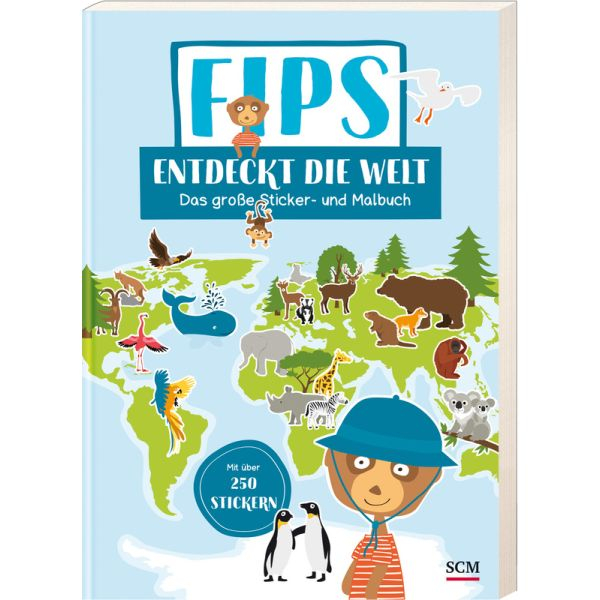 Sticker- und Malbuch-Fips entdeckt die Welt (Buch - Broschiert)