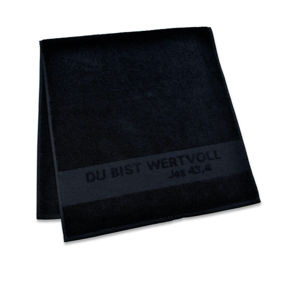 Handtuch "Du bist wertvoll"