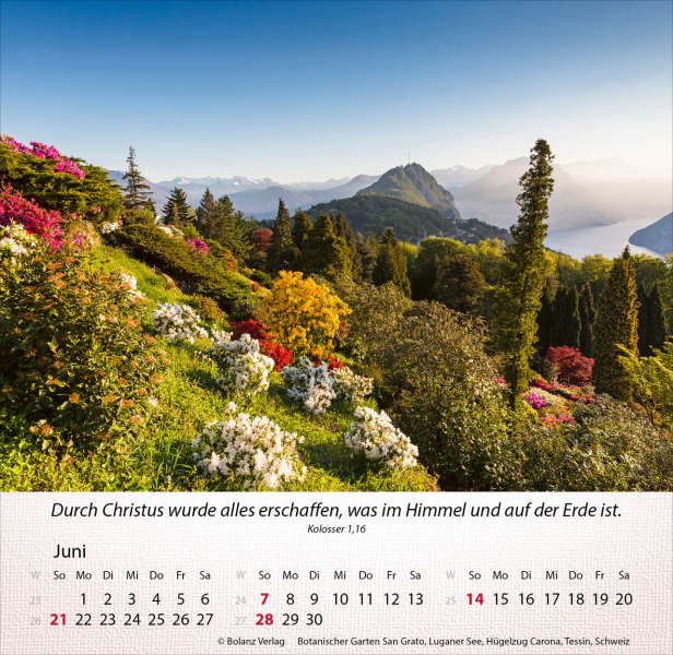Kalender - Berge 2026 Kalender - Berge 2026