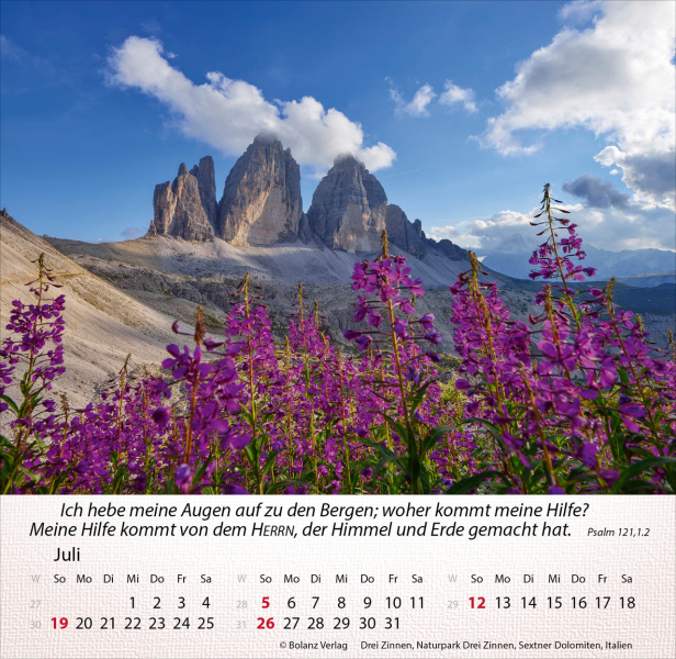 Kalender - Berge 2026 Kalender - Berge 2026