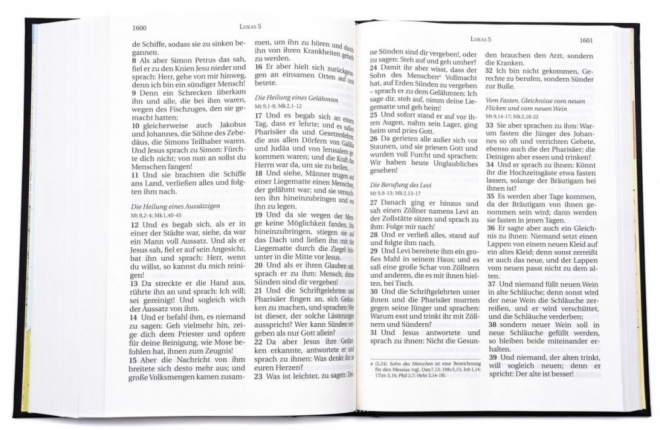 Schlachter Bibel 2000 - Großdruckausgabe, schwarz