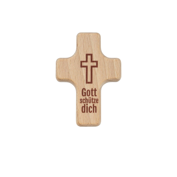 Handkreuz "Gott schütze dich" Handkreuz "Gott schütze dich"
