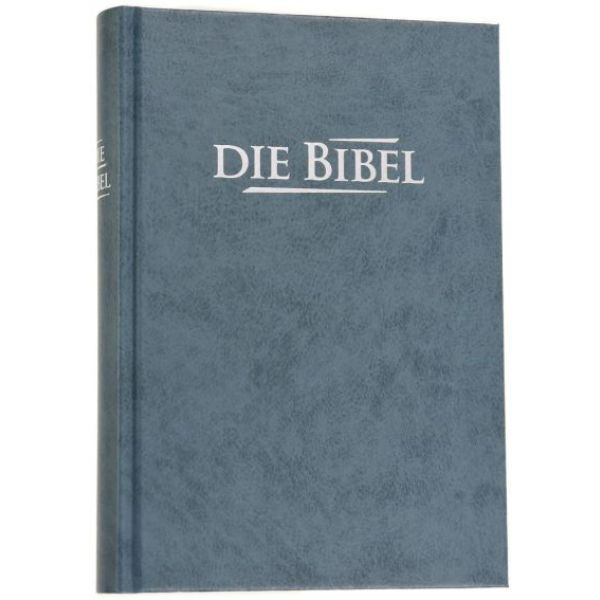 Die Bibel - Taschenbibel, grau-blau (Bibel - Gebunden)