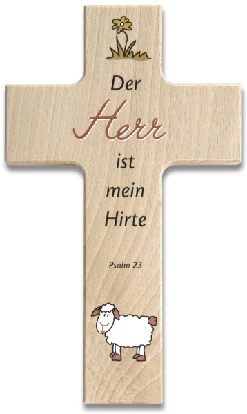 Holzkreuz "Psalm 23" Holzkreuz "Psalm 23"