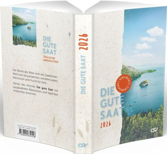 Die gute Saat 2026 - Buchkalender kartoniert