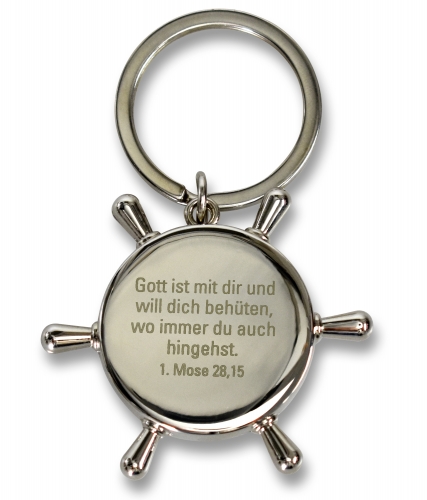 Schlüsselanhänger "Steuerrad"