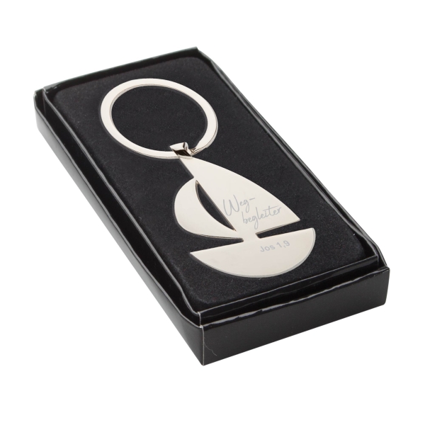 Schlüsselanhänger „Segelboot“ - Wegbegleiter