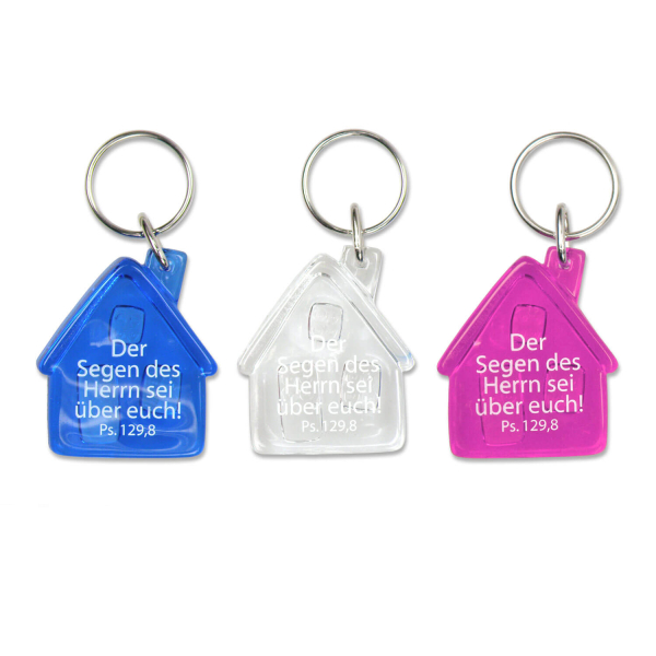 Schlüsselanhänger "Haus"
