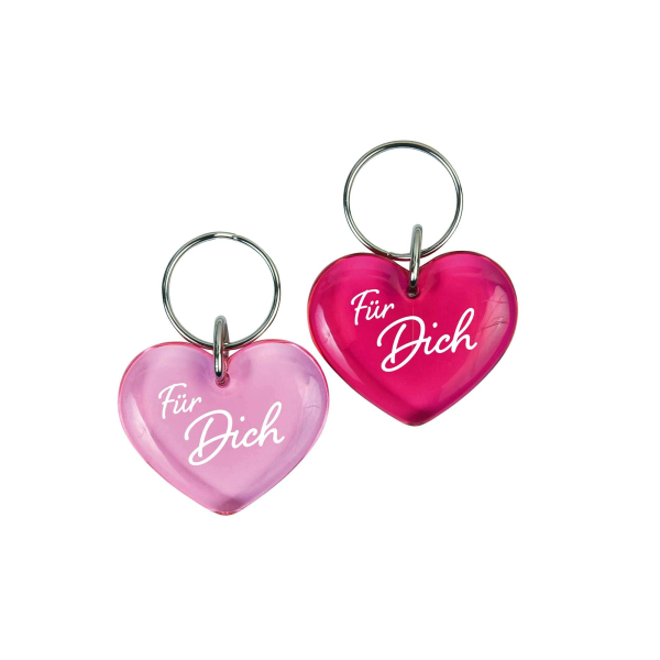 Schlüsselanhänger Herz "Für Dich"