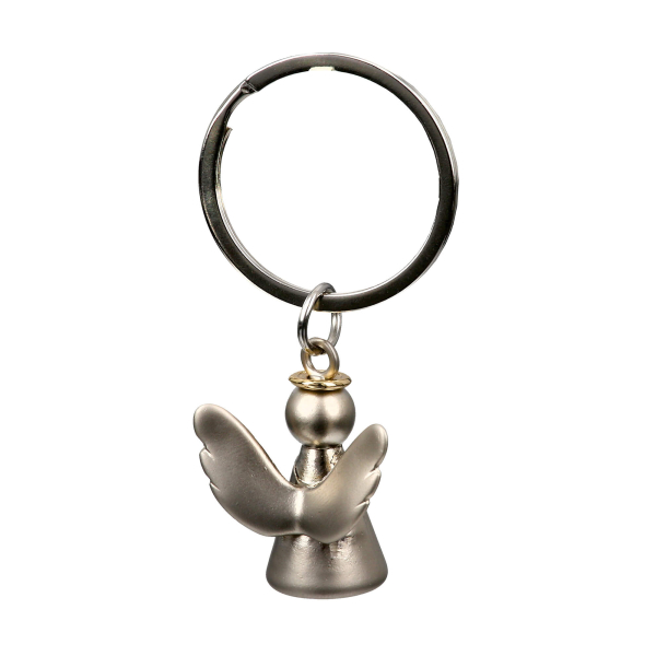 Schlüsselanhänger Engel aus Metall