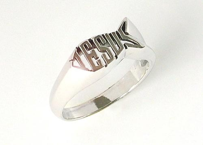 Ring "Jesus/Fisch"