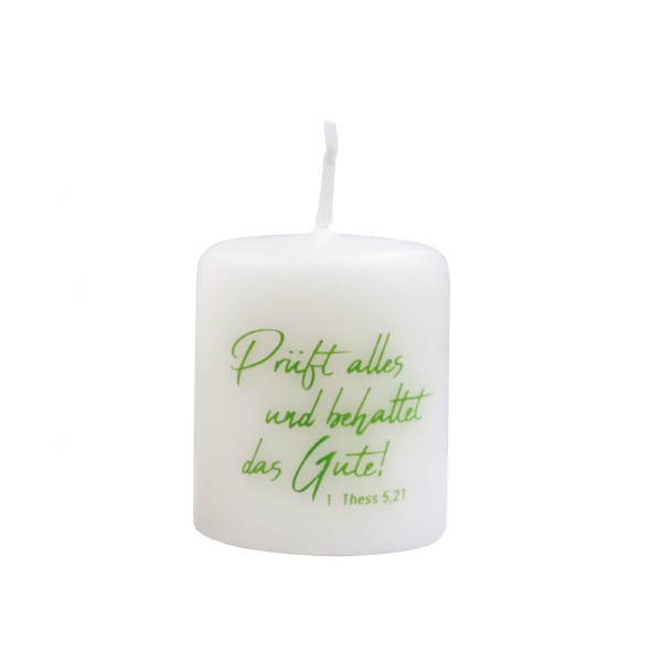 Kerze Jahreslosung 2025