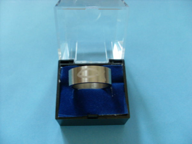 Ring "Ichthys" - Edelstahl matt