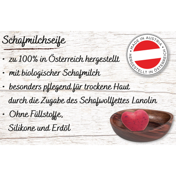 Schafsmilchseife - Frohe Weihnachten und ein gesegnetes neues Jahr