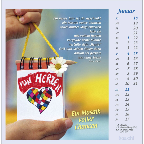 Kalender-Mit Hand und Fuß 2026 Kalender-Mit Hand und Fuß 2026